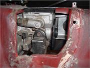C4 Corvette T56 Bracket Installed VIII